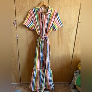 Adidas Pride Multicolor Striped Shirt